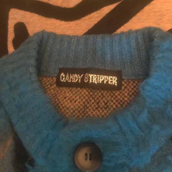 Candystripper sweater OS oversized - Picture 3 of 3